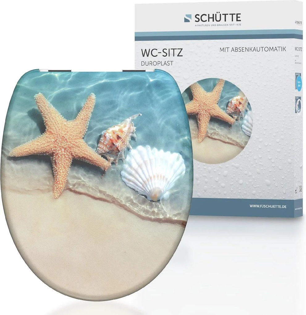 Eisl Sanitär WC sedadlo Duroplast Soft Close Beach 82196