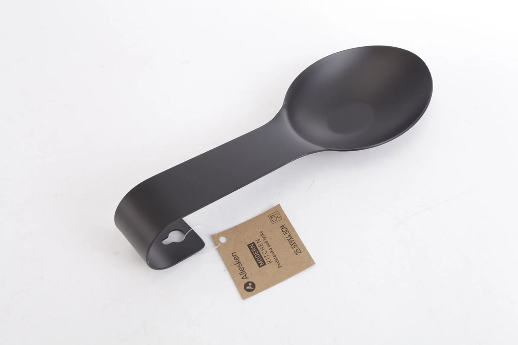 Opěrka na lžíci MODERN KITCHEN 25,5 cm černá