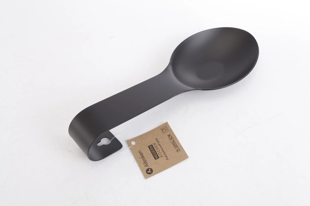Opierka na lyžicu MODERN KITCHEN 25,5 cm čierna