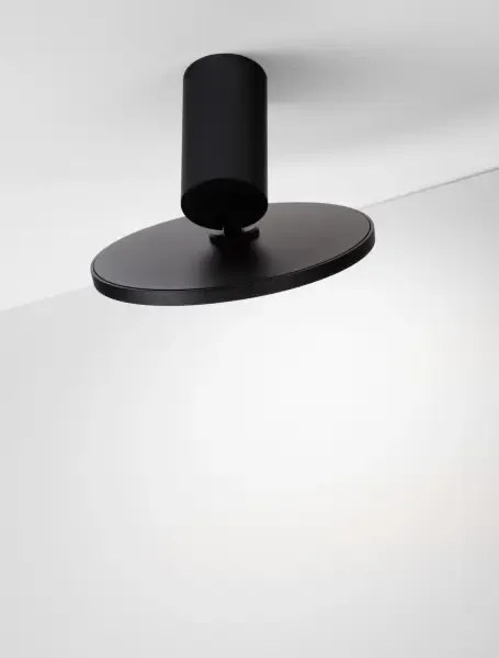 LED čierne moderné stropné svietidlo Ekei