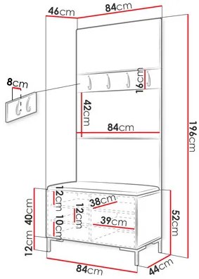 Predsieň Futura III (biela + béžová). Vlastná spoľahlivá doprava až k Vám domov. 1122173
