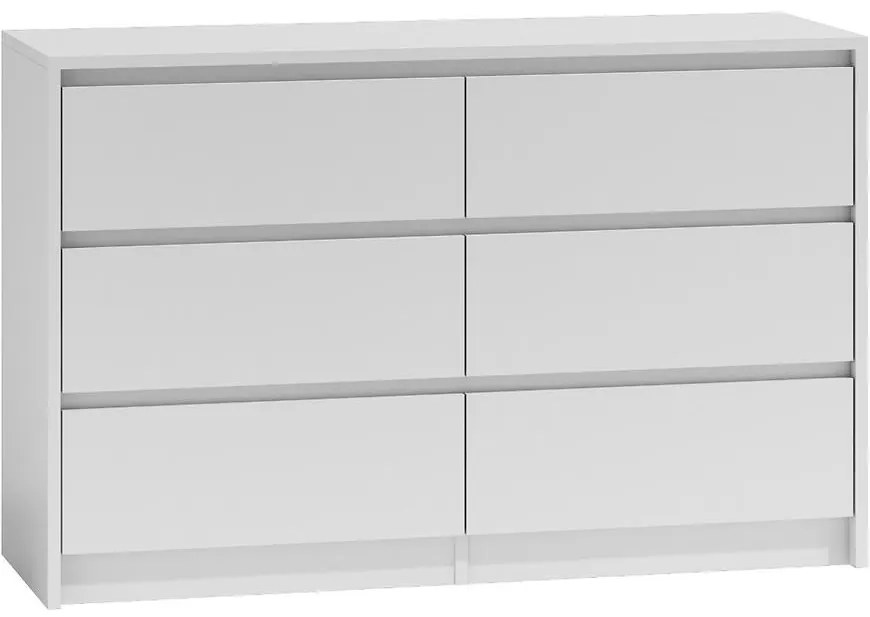 Komoda Karo K120 6 Biely