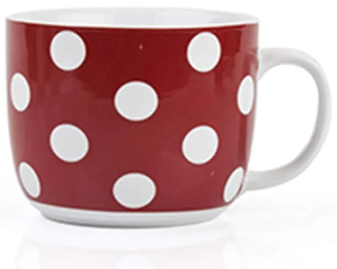 Hrnček Na Polievku Červené Kvapky 60jg1725