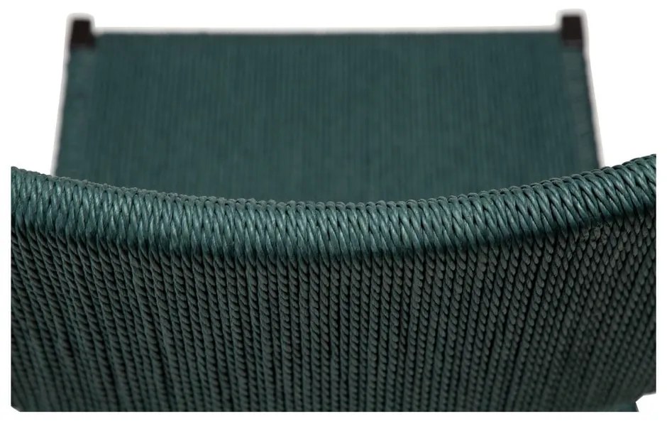 Tyrkysovomodrá jedálenská stolička Loop – DAN-FORM Denmark