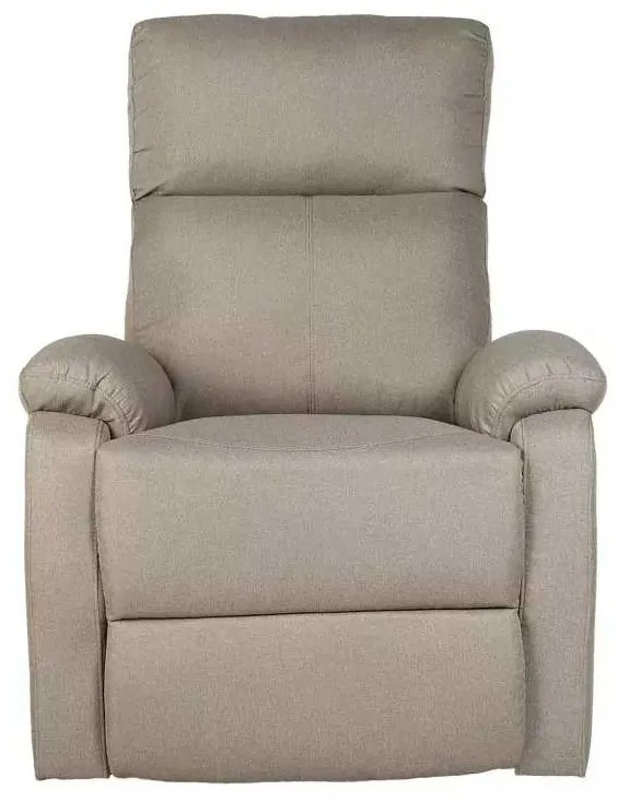 LuxuryForm DESIGN Televízne kreslo CARLOS s polohovaním - béžové