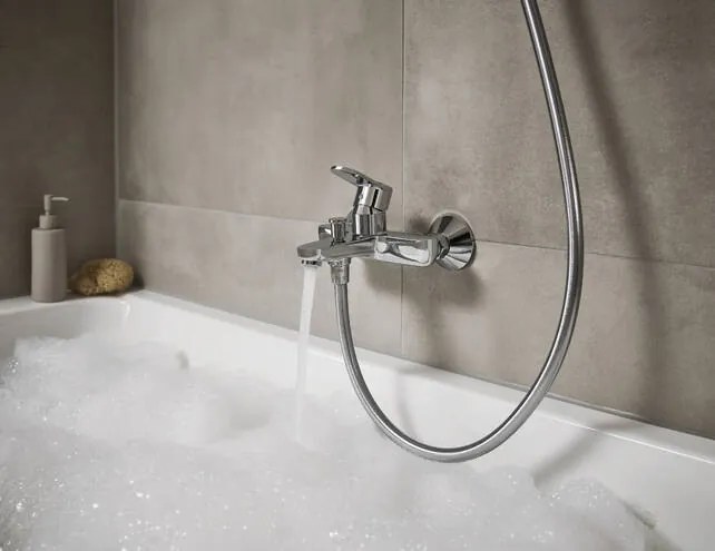 Hansgrohe Vernis Blend, nástenná vaňová batéria, chrómová, HAN-71440000