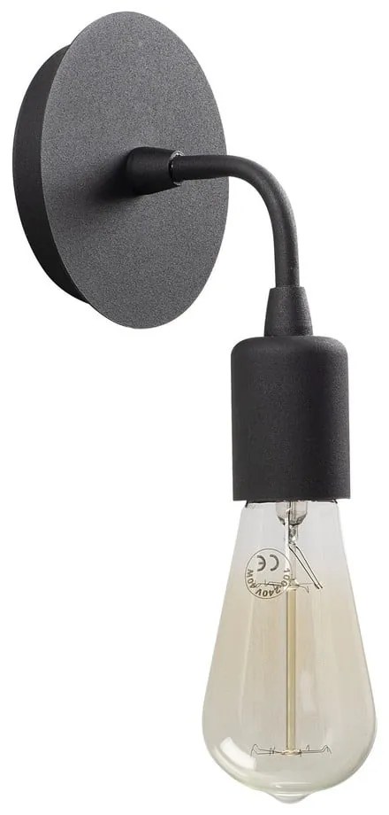 Čierne nástenné svietidlo Harput – Opviq lights