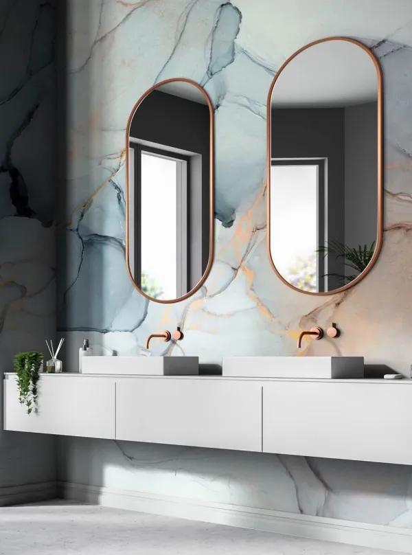 Zrkadlo Ambient slim copper z-nuka-slim-medene-1806 zrcadla