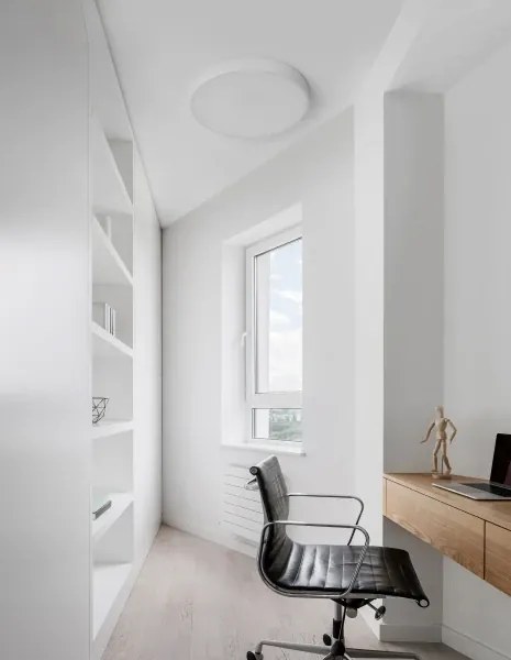 LED stropné svietidlo Hadon 40 biele
