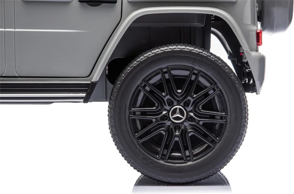LEAN CARS Akumulátorové vozidlo Mercedes G 4x4 24 V 2580, šedé