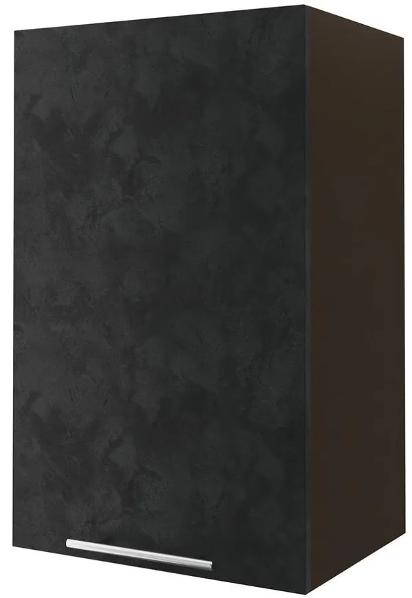 Skrinka do kuchyne Malmo Ares black W2/45  lava