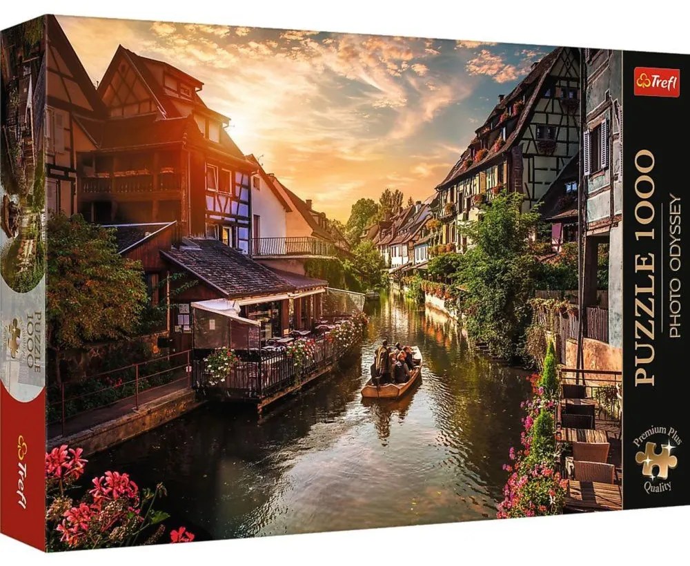 TREFL Premium Plus Photo Odyssey Malé Benátky v Colmaru 1000 dielov