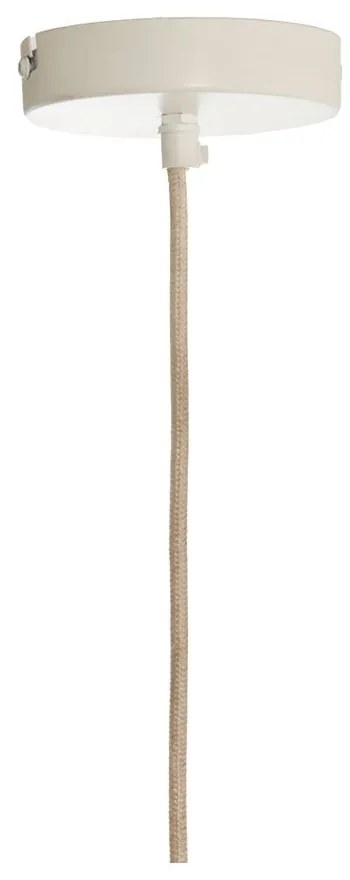 Krémové závesné svietidlo ø 49,5 cm Zubedo – Light &amp; Living
