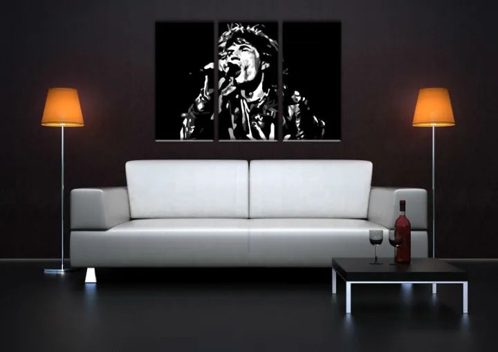 Ručne maľovaný POP Art obraz Mick Jagger | rôzne rozmery