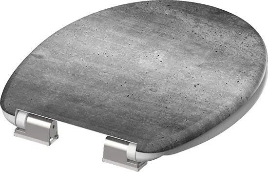 Eisl Sanitär WC sedadlo Duroplast Soft Close Industrial Grey 82155