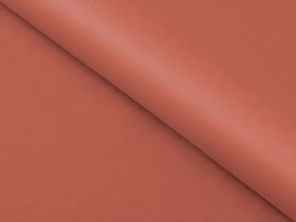 Biante Obdĺžnikový bavlněný saténový ubrus ST-011 Tehlový 100x140 cm