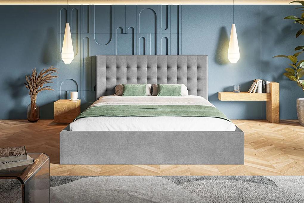 Čalúnená posteľ SLIM 2 Rozmer: 160x200 cm