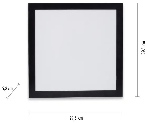 Leuchten Direkt 14740-18 - LED Stropné svietidlo FLAT LED/7W/230V