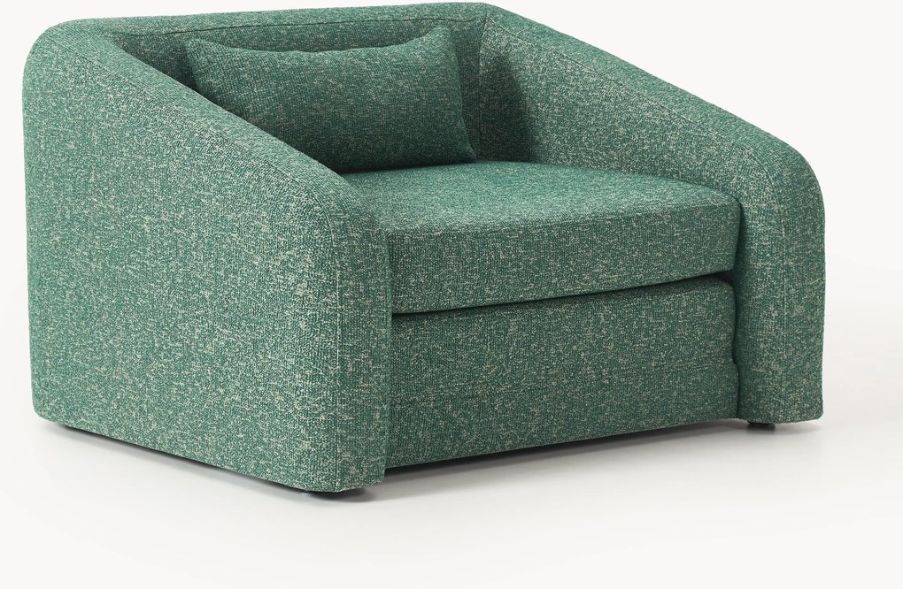 Buklé rozkladacie kreslo Eliot