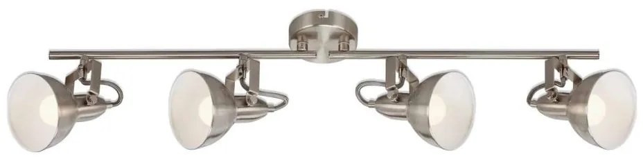 Briloner 2049-042 - Bodové svietidlo 4xE14/40W/230V strieborné