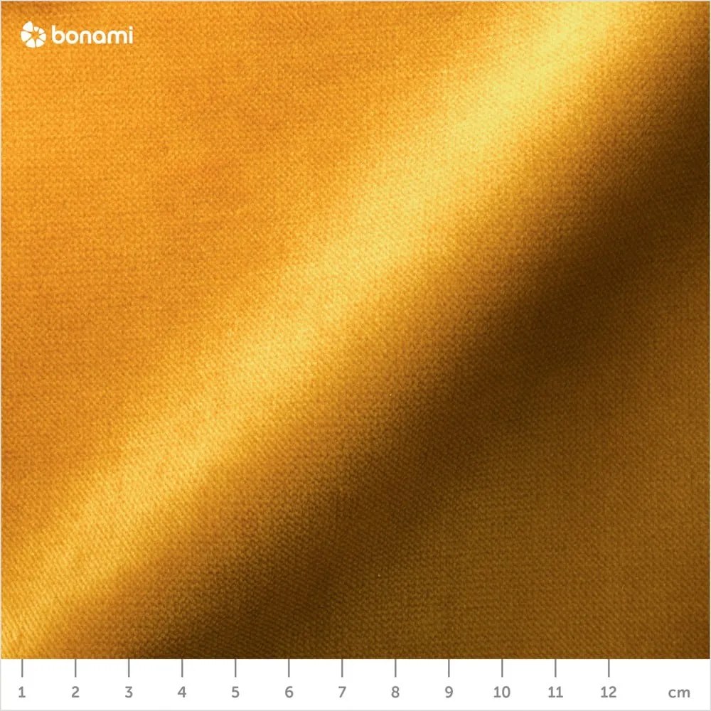 Žlté kreslo Ma× Winzer Sari Velvet