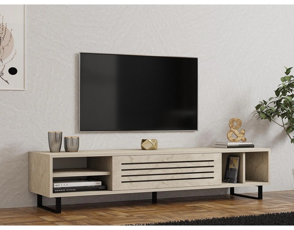 TV skrinka Safir - Travertine