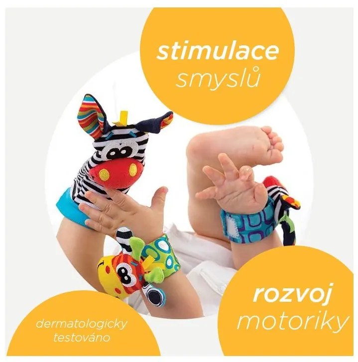 Playgro Hrkajúce ponožky a náramky