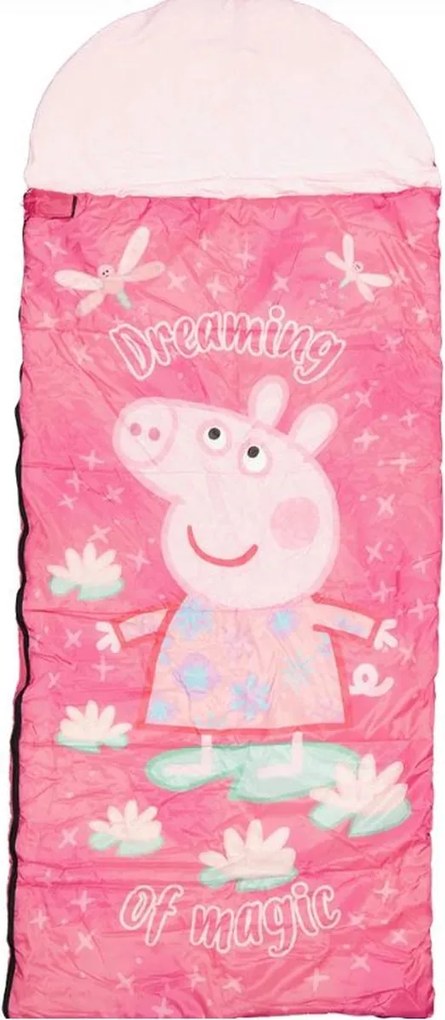 Detský spací vak PEPPA PIG 170x70 cm, ružový