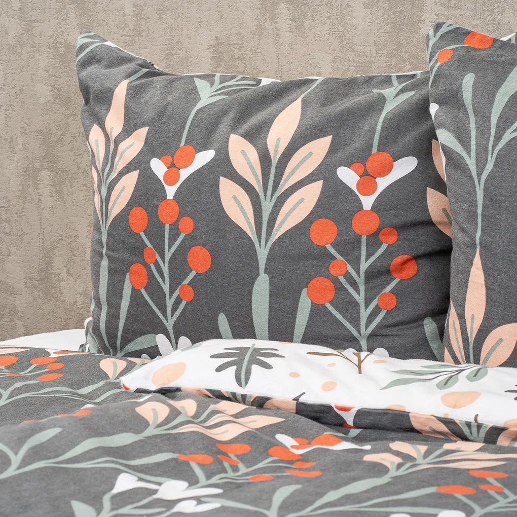 4Home Flanelové obliečky Winter nature, 220 x 200 cm, 2 ks 70 x 90 cm