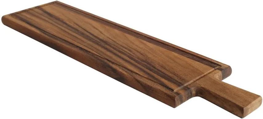 Dlhá drevená agátová doštička T&G Woodware Baroque Paddle