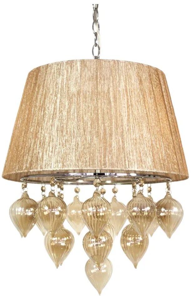 Candellux ELISSA Luster 3X40W E14 Gray Beige 33-04567