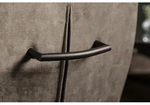 Stolička 41172 Comfort Zamat Taupe antik  - Komfort-nábytok