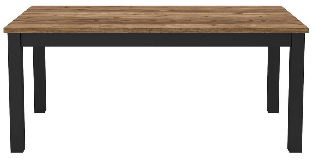 Jedálenský stôl 180 cm Oralee 94 (čierna). Akcia -19%. Vlastná spoľahlivá doprava až k Vám domov. 1118129