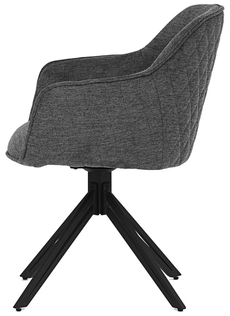 Sada jedálenských stoličiek s vratným mechanizmomHC-533 GREY2, 2 ks