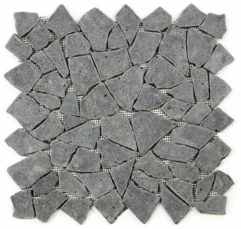 Divero Garth (D00638) mozaika z andezitu 33 x 33 cm čierna/tmavo sivá 1 m2