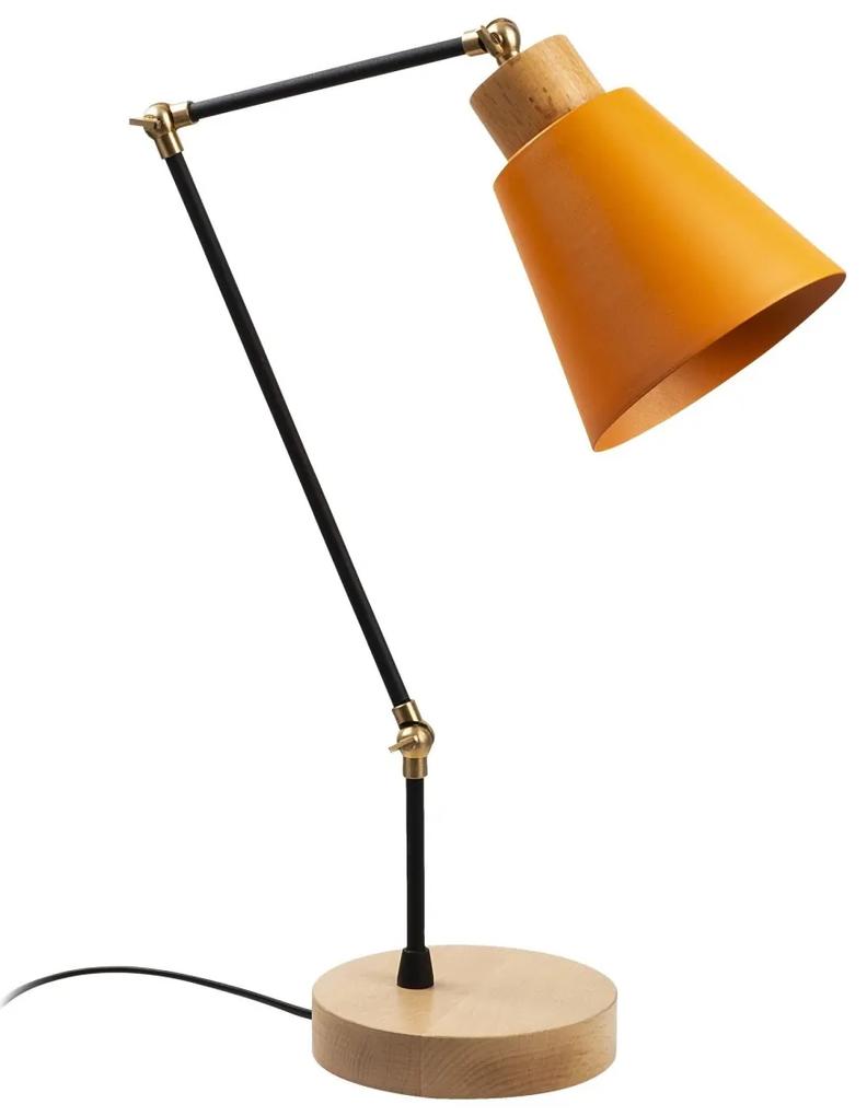 Stolová lampa Manavgat I oranžová