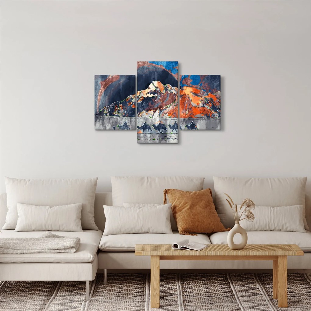 Obraz - Ilustrácia potníkov (90x60 cm)