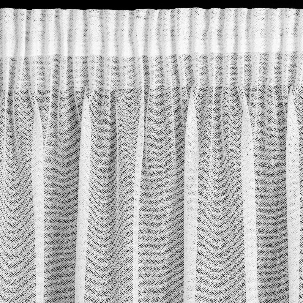 ZÁCLONA NA PÁSKE VANESA 300X270 CM BIELA