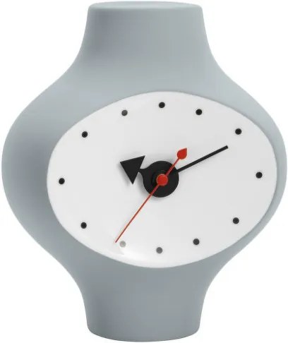 Vitra Stolové hodiny Ceramic Clock, dark grey