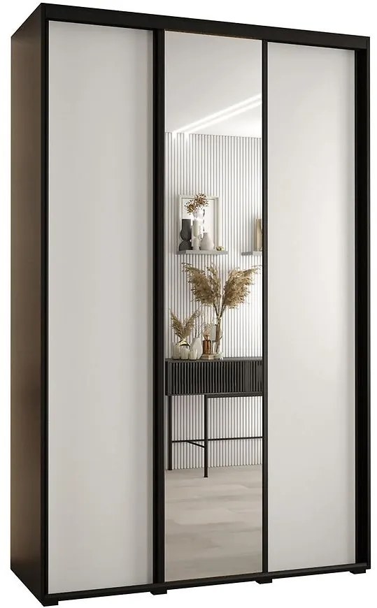 Skriňa 45 Canaris 3 180 čierna/biela/čierna