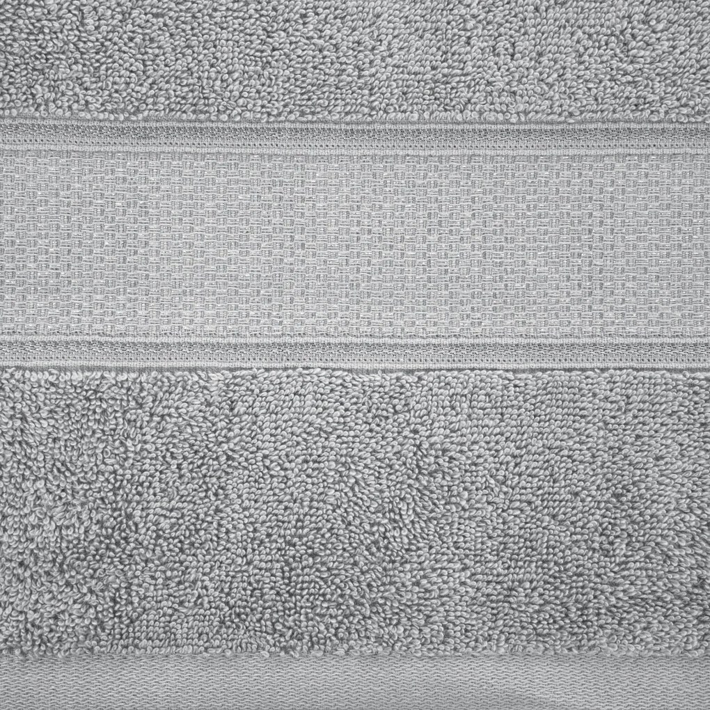 BAVLNENÝ UTERÁK LIANA SADA 6KS 50X90 CM STRIEBORNÁ