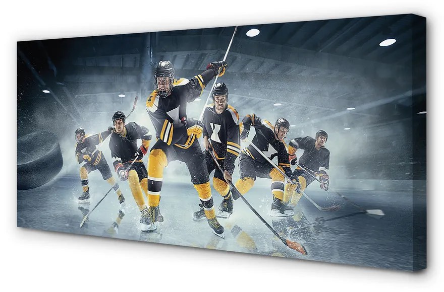 Obraz canvas hokej 125x50 cm