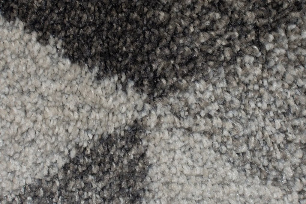 Flair Rugs 160x230 cm Kusový koberec DAKAR Nuru Grey / Ivory, šedá, chodba / predsieň