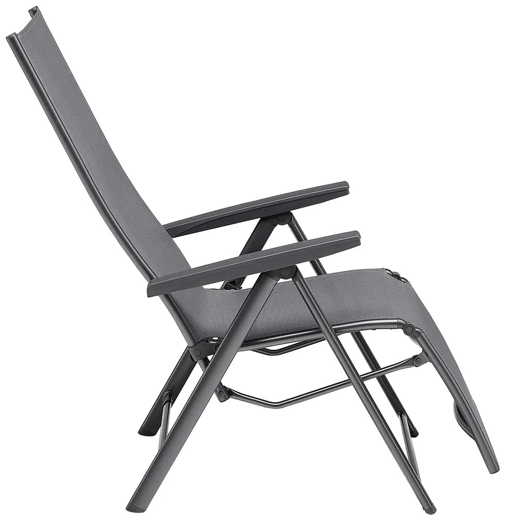 Cirrus Silver-Line relaxačné kreslo antracit