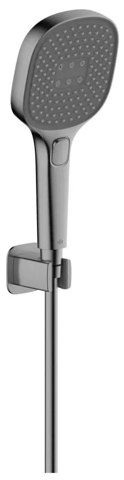 KFA Armatura 841-255-61 - Sprchová súprava MALAGA metalicky sivá
