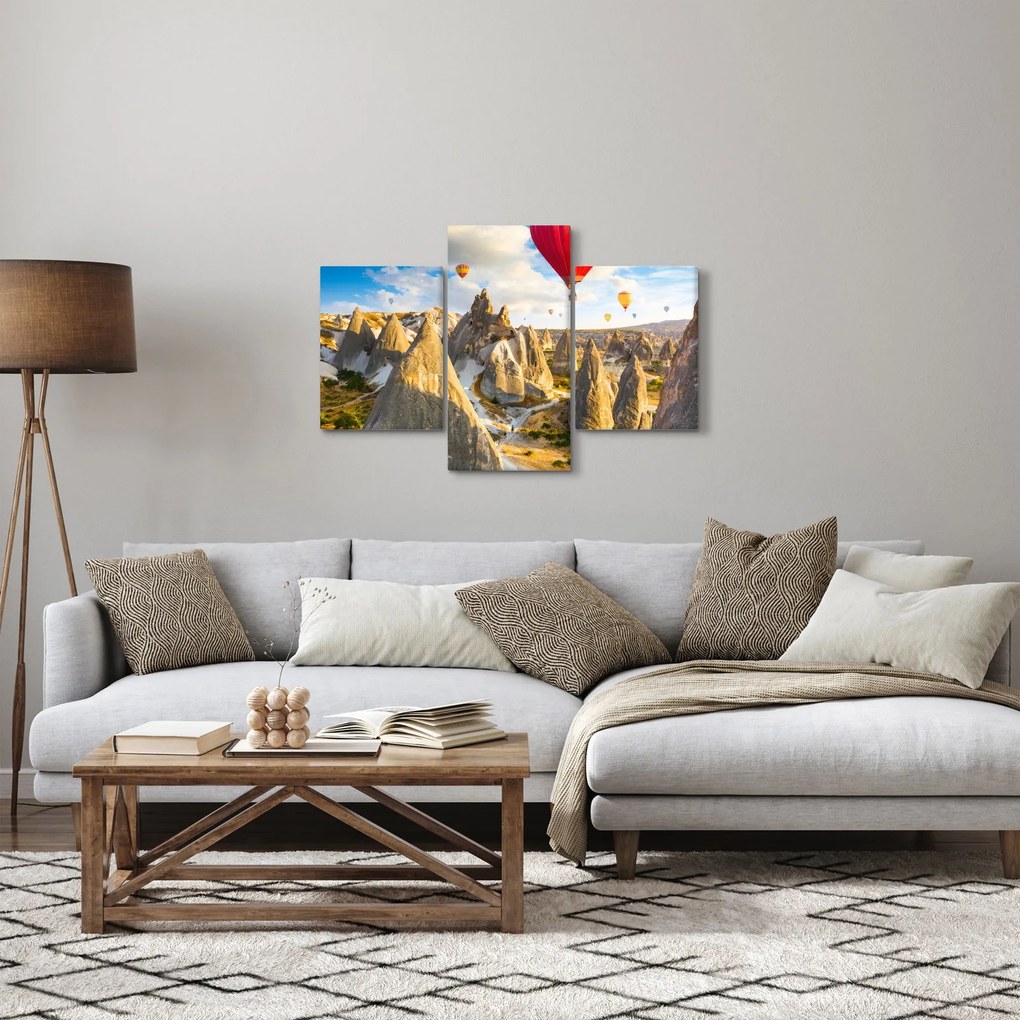 Obraz - Teplovzdušné balóny (90x60 cm)