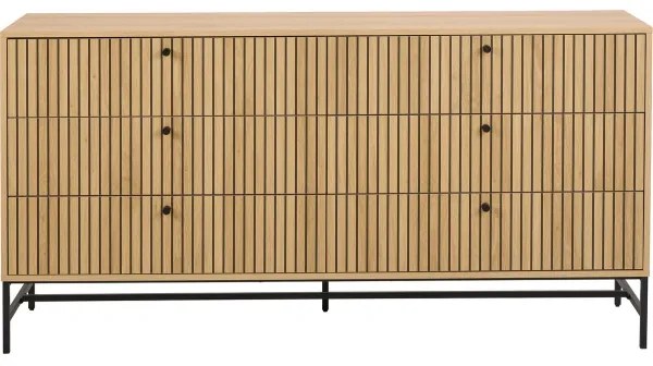 Komoda so zásuvkami OLIVIA dub