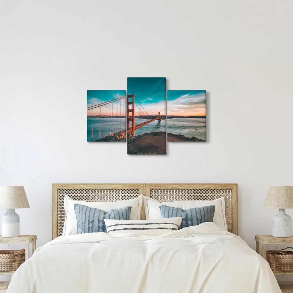 Obraz- Golden Gate, San Francisco (90x60 cm)