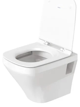 Duravit DuraStyle - Závesné WC Compact, Rimless®, biela 2571090000