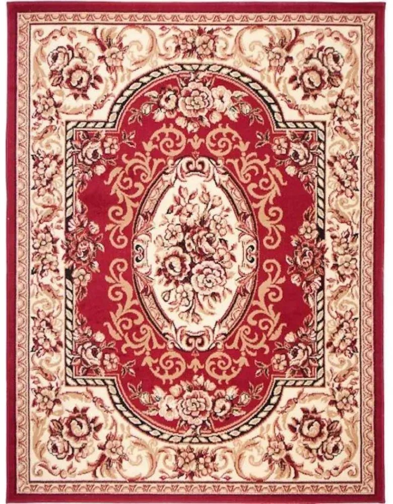 Kusový koberec PP Amorie červený, Velikosti 140x200cm